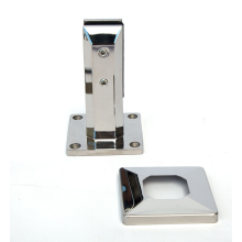 ss304 Railing fitting ss316 stainless steel spigot railing glass clamp